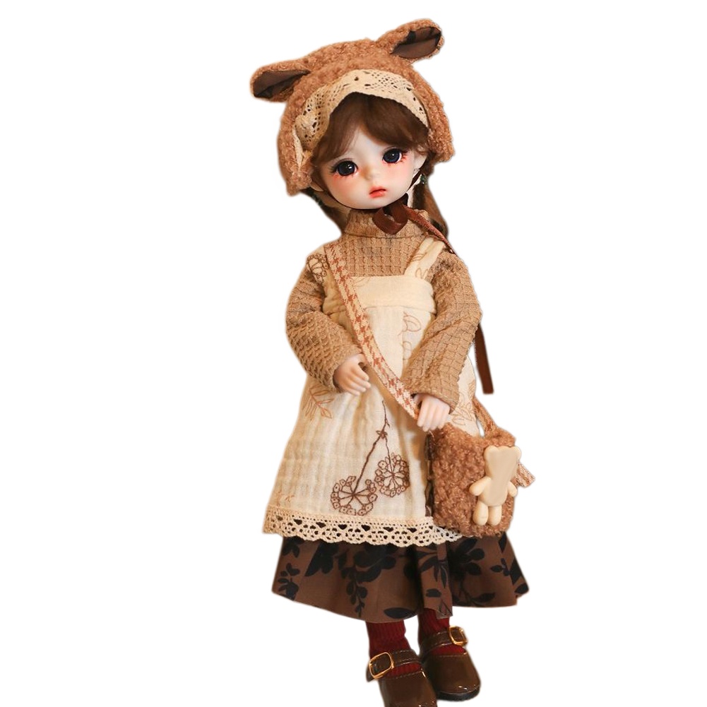 Bjd Doll 1 6 Full Set With Clothes - YUTOTUE 11인치 높이 소녀 인형 땋은
