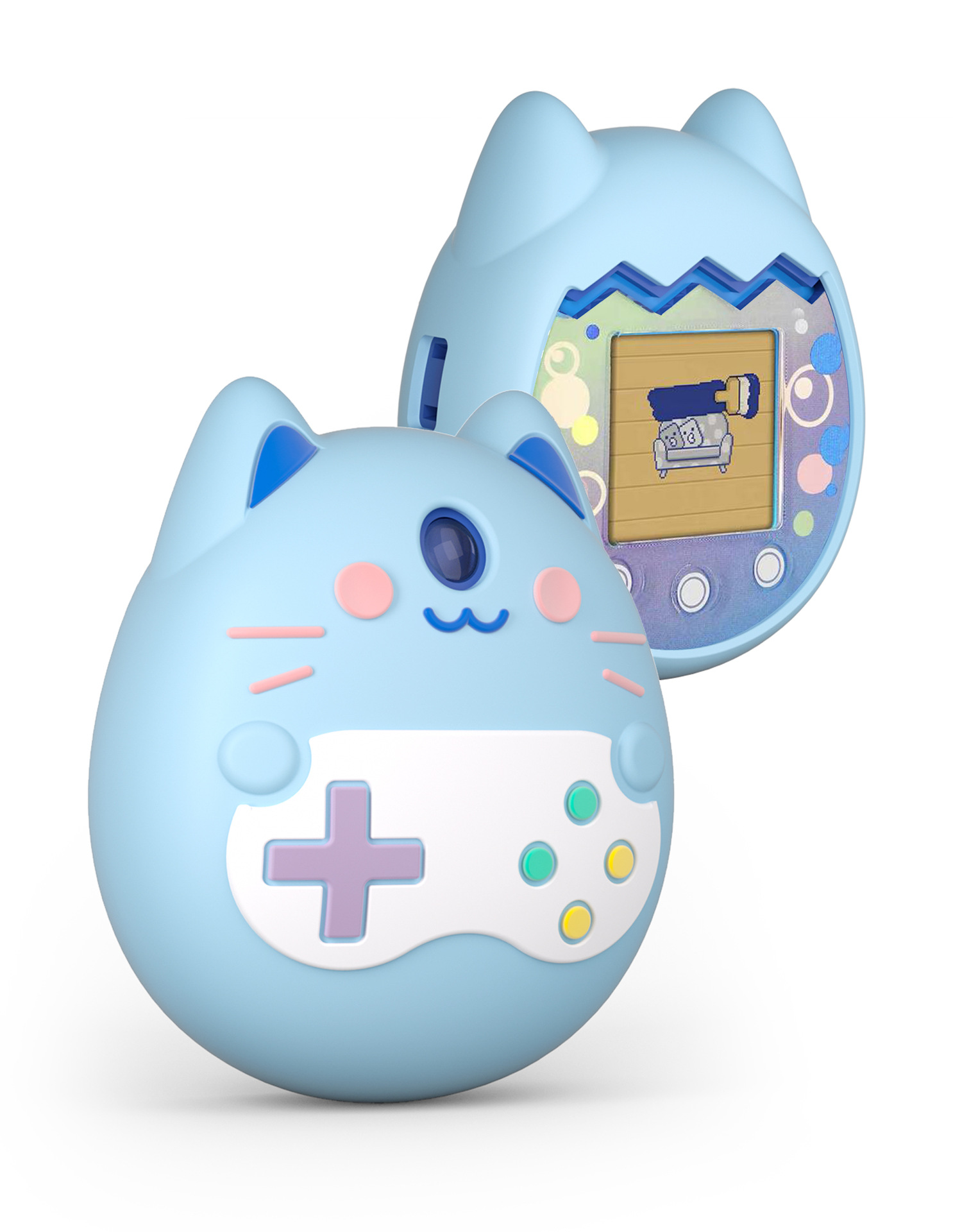 Tamagotchi Electronic Pet Virtual - 타마고치 픽스용 충격 방지 실리콘 가상