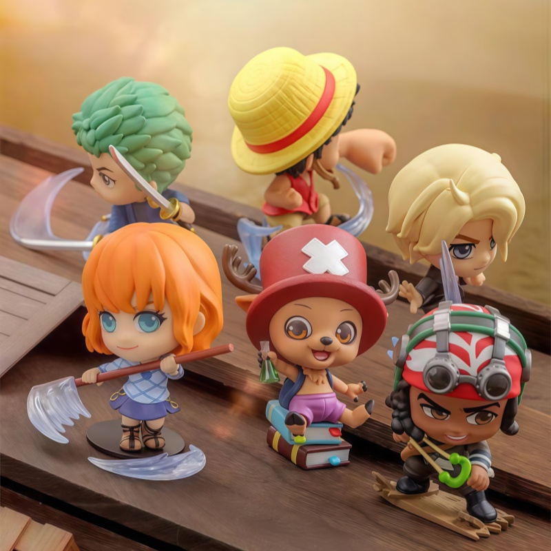Anime Action Figure Blind Box - 새로운 핫토이즈 원피스 코스비 블라인드 박스