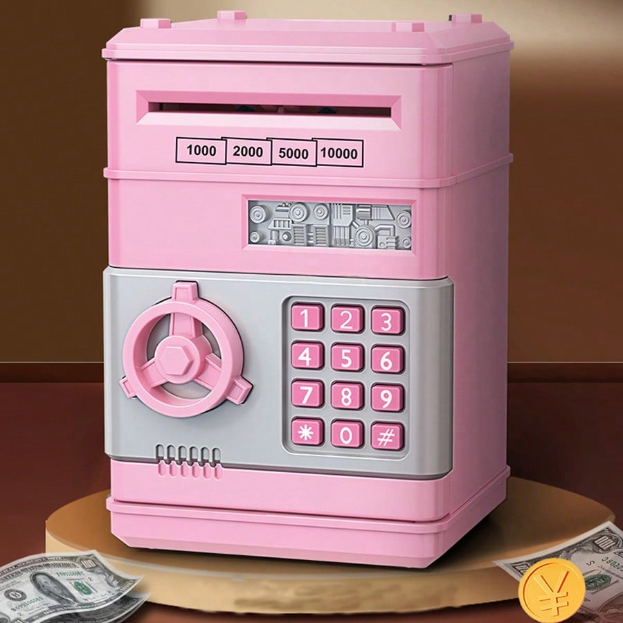 Educational Toys - 어린이용 미니 ATM 저금통, 전자식 동전