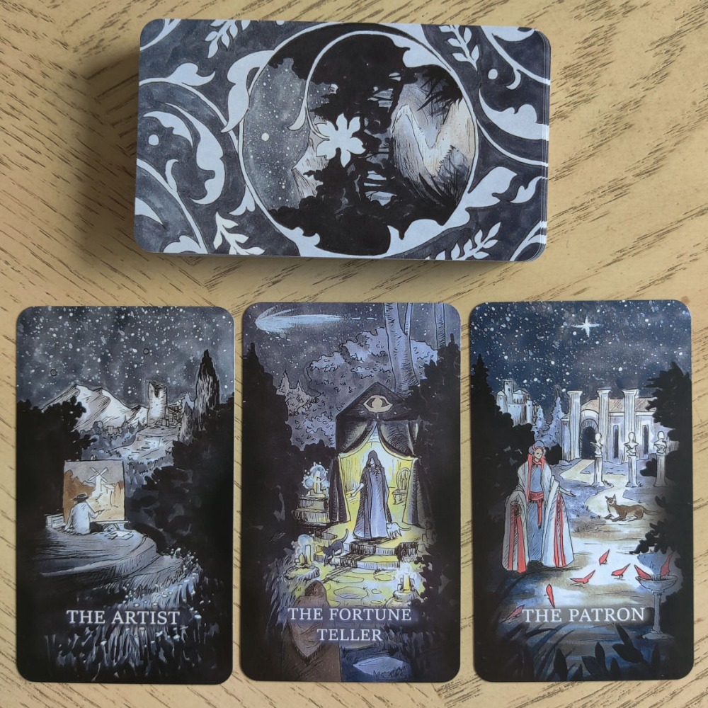 끝없는 오라클 9*6cm 손으로 그린 ​​Myriora - Tarot Cards Deck With Guidebook 리뷰 및 가격