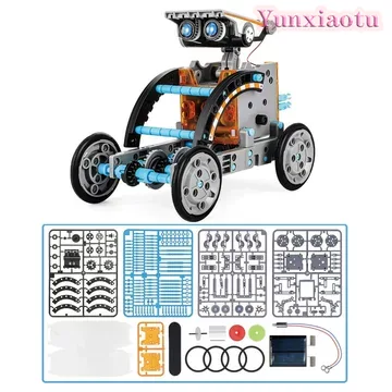 12가지 기능을 갖춘 태양광 로봇 STEM 조립 키트, - Stem Solar Robot Kit For Kids 리뷰 및 가격