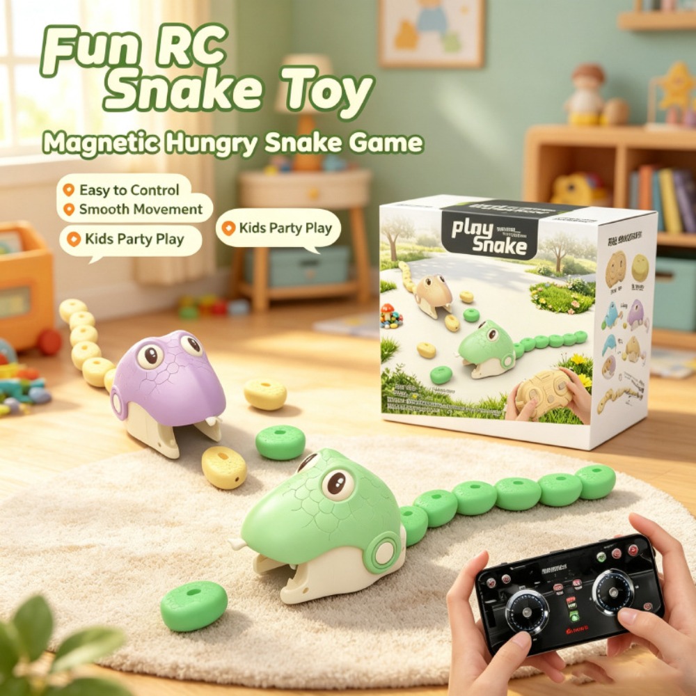 리모컨으로 조종하는 욕심 많은 뱀 자석 흡착 장난감,  - Remote Control Toys 리뷰 및 가격