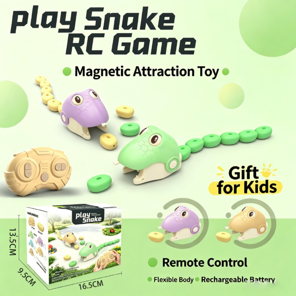 리모컨으로 조종하는 욕심 많은 뱀 자석 흡착 장난감,  - Remote Control Toys 리뷰 및 가격