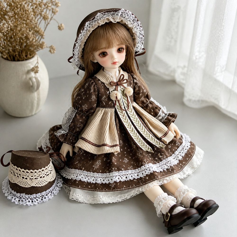 30cm 피트 인형 옷 세트 로리타 스타일 1/6 스케 - Bjd Doll 1 6 Full Set With Clothes 리뷰 및 가격