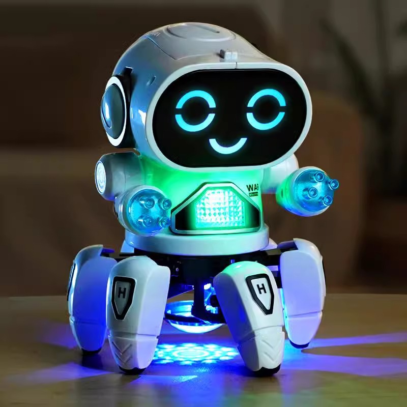 가장 인기 있는 춤추는 전기식 6발 물고기 로봇, 조명 - Educational Toys 리뷰 및 가격