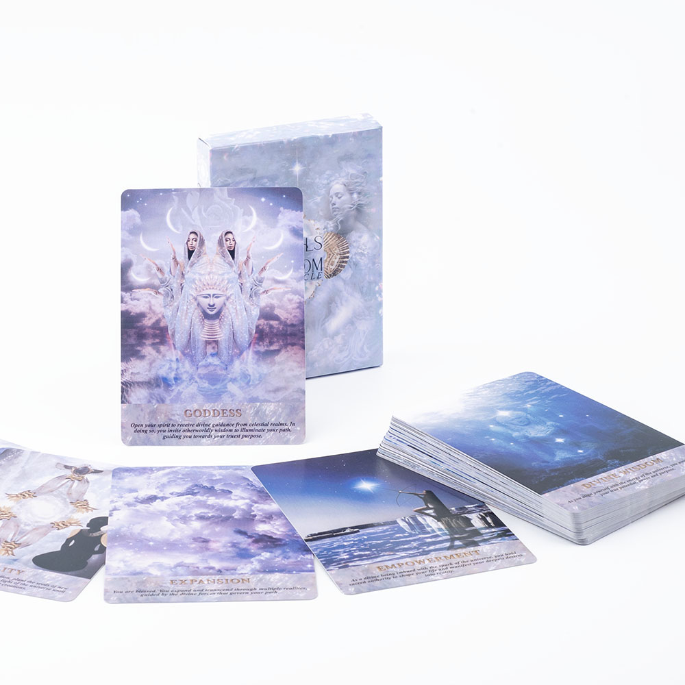 펄 지혜 오라클 카드 44장은 당신을 깊은 의미를 발견 - Tarot Cards Deck With Guidebook 리뷰 및 가격