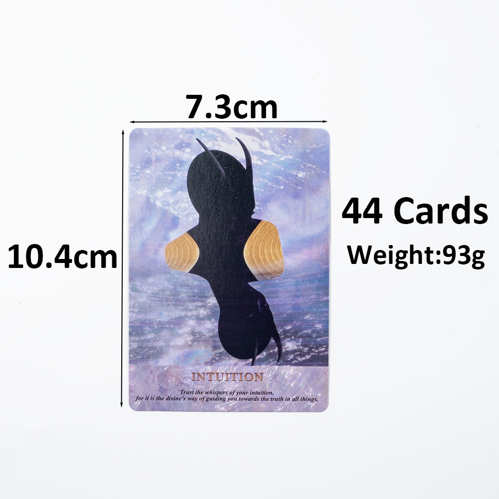 펄 지혜 오라클 카드 44장은 당신을 깊은 의미를 발견 - Tarot Cards Deck With Guidebook 리뷰 및 가격