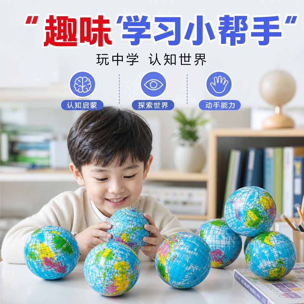 부드러운 스펀지 글로브 스퀴즈 볼, 탄력 있는 스트레스 - Educational Toys 리뷰 및 가격