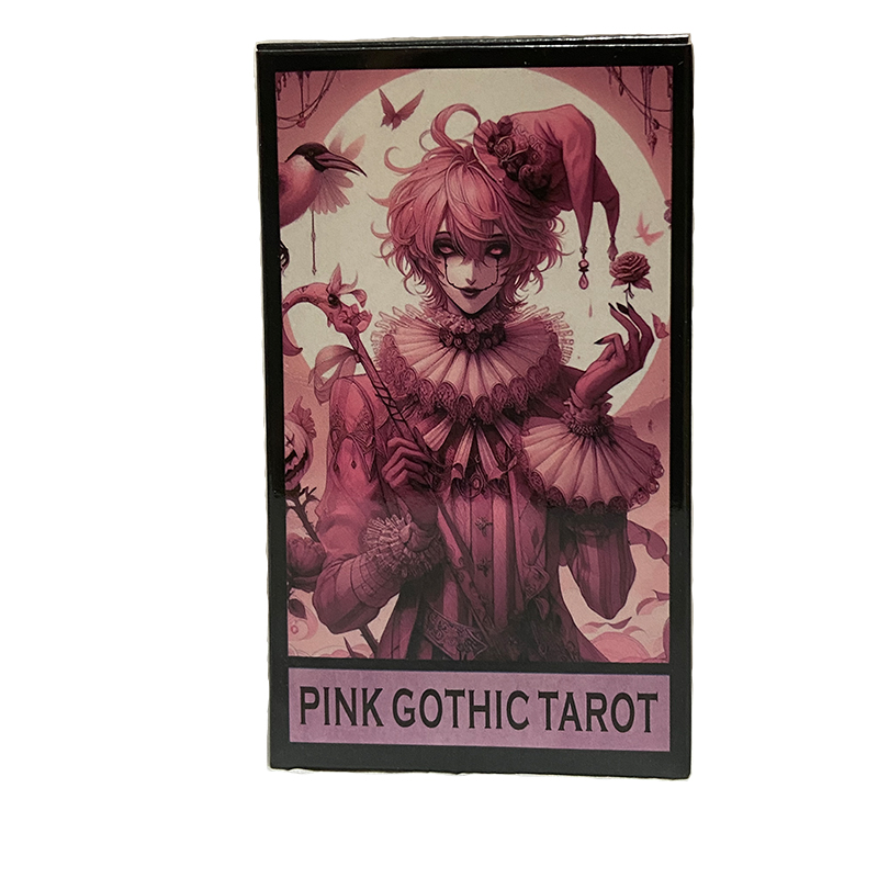핑크 고딕 타로 카드 78장 세트 (영어) 가족 파티용 - Tarot Cards Deck With Guidebook 리뷰 및 가격