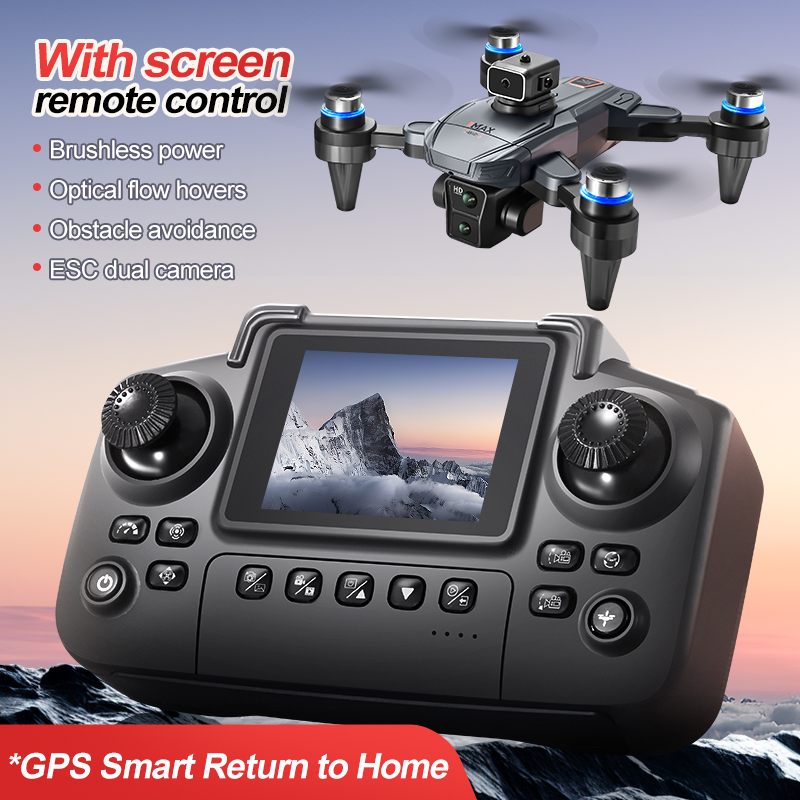 스크린이 있는 GPS RC 드론 4K Professin - Fpv Brushless Rc Drone 4K 리뷰 및 가격