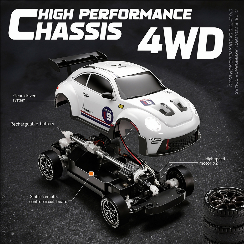 1:24 스케일의 무선 조종 자동차, 4륜 구동, 최고 - Rc Drift Car 1 24 Scale 4Wd 리뷰 및 가격