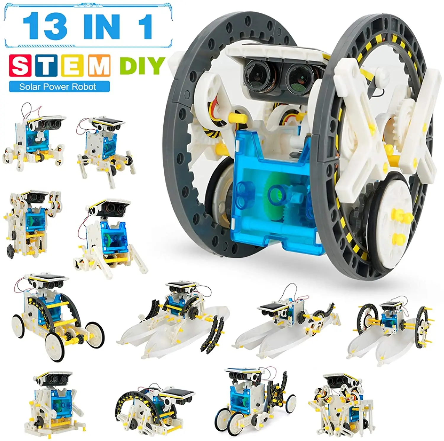 태양 로봇 키트 교육 장난감 STEM 모델 변경 기술  - Stem Solar Robot Kit For Kids 리뷰 및 가격