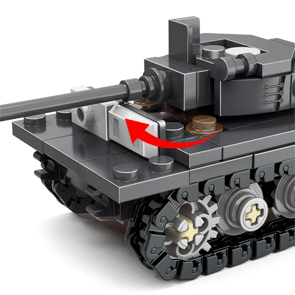 세계대전 군대 군인 SAWT 군인 킹 타이거 중전차 D - Lego Compatible Military Tank 리뷰 및 가격