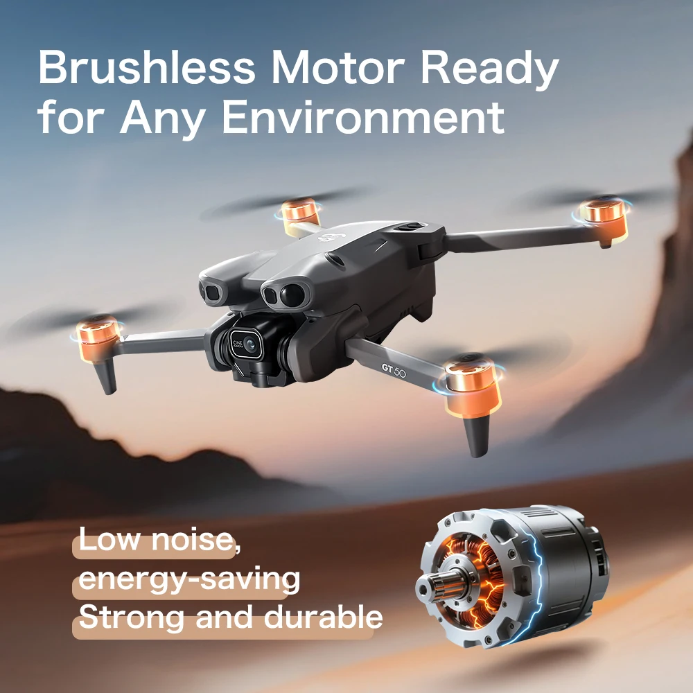 GT50 4K/6K/8K FPV 드론 – 듀얼 HD 카 - Fpv Brushless Rc Drone 4K 리뷰 및 가격