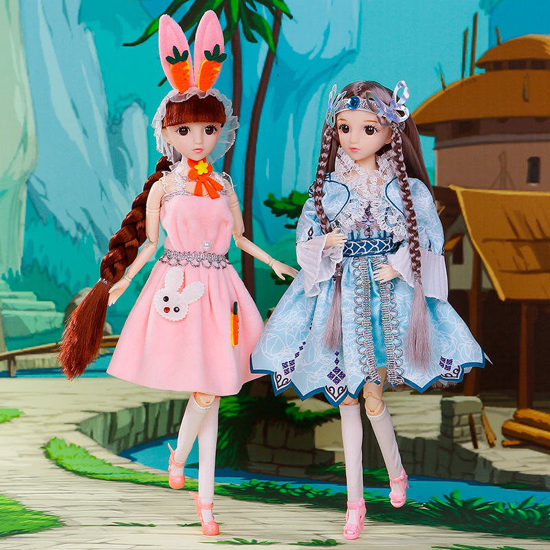 Bjd 인형 풀 세트 1/6 공주 소녀 장난감, 20  - Bjd Doll 1 6 Full Set With Clothes 리뷰 및 가격