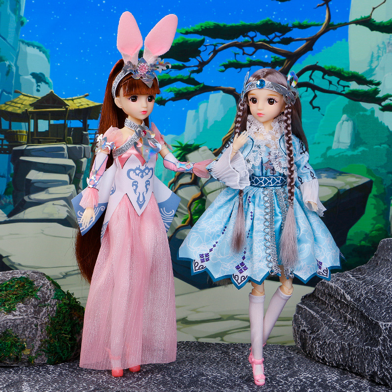 Bjd 인형 풀 세트 1/6 공주 소녀 장난감, 20  - Bjd Doll 1 6 Full Set With Clothes 리뷰 및 가격