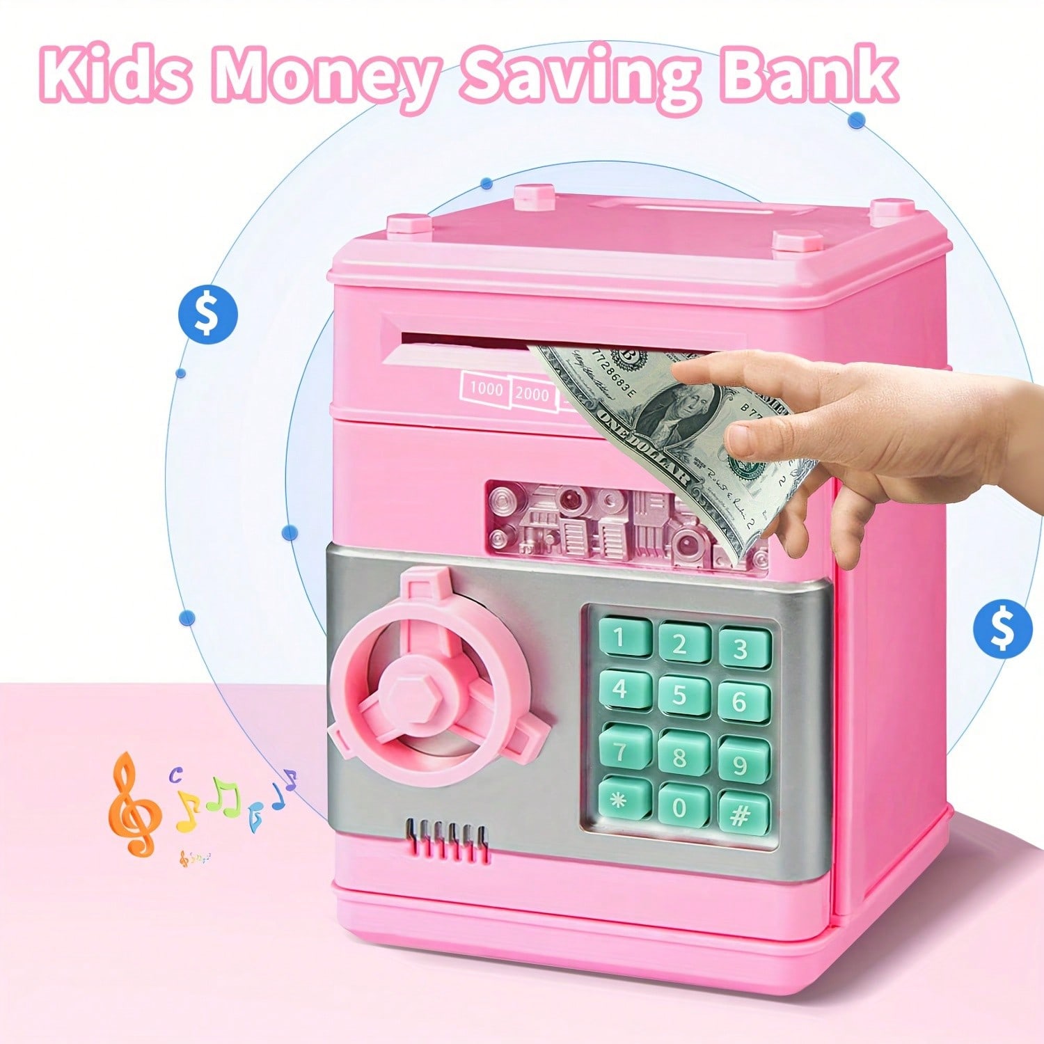 어린이용 미니 ATM 저금통, 전자식 동전 저금통, A - Educational Toys 리뷰 및 가격
