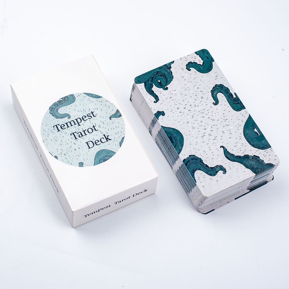 오션 테마 템페스트 타로 데크 78 카드 운세 세트 1 - Tarot Cards Deck With Guidebook 리뷰 및 가격